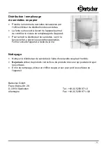 Preview for 10 page of Bartscher 850006 Instruction Manual