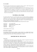 Preview for 42 page of Bartscher 900 K4 Series Installation, Use And Maintenance Manual