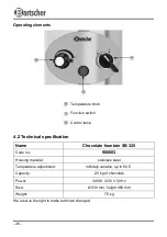 Предварительный просмотр 27 страницы Bartscher 900003 Instruction Manual