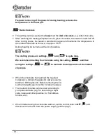 Предварительный просмотр 15 страницы Bartscher 900005 Instruction Manual