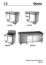 Bartscher 900T1S2 Manual preview