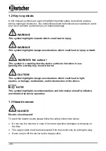 Preview for 5 page of Bartscher 900T1S2 Manual