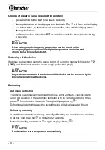 Preview for 19 page of Bartscher 900T1S2 Manual