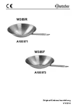 Bartscher A105971 Instruction Manual preview