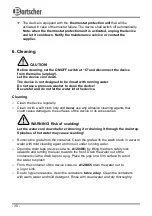 Preview for 15 page of Bartscher A120465 Operating Instructions Manual