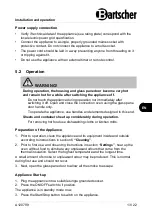 Preview for 15 page of Bartscher A120799 Manual