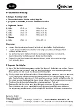 Preview for 5 page of Bartscher A130442 Manual