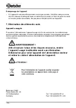 Preview for 58 page of Bartscher A150114G Manual