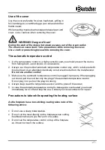 Предварительный просмотр 27 страницы Bartscher A150118G Instruction Manual