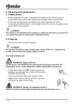 Preview for 28 page of Bartscher A150118G Instruction Manual