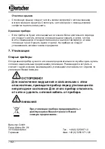 Preview for 166 page of Bartscher A150118G Manual