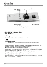 Предварительный просмотр 13 страницы Bartscher A150307 Instruction Manual