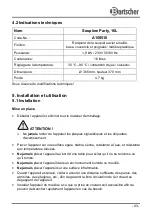 Предварительный просмотр 45 страницы Bartscher A150510 Instruction Manual