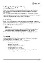 Preview for 10 page of Bartscher A150668 Instruction Manual