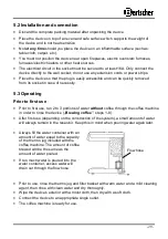 Предварительный просмотр 29 страницы Bartscher A190043 Instruction Manual