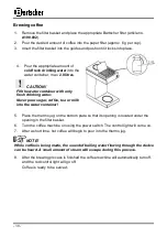 Предварительный просмотр 30 страницы Bartscher A190043 Instruction Manual