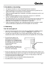 Предварительный просмотр 63 страницы Bartscher A190043 Instruction Manual