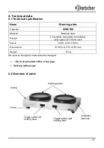 Preview for 8 page of Bartscher A190102 Instruction Manual