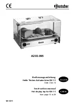 Bartscher A203.095 Instruction Manual preview