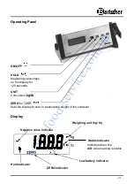 Preview for 8 page of Bartscher A300.067 Instruction Manual