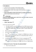 Preview for 10 page of Bartscher A300.067 Instruction Manual