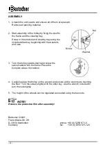 Preview for 8 page of Bartscher A300056 Instruction Manual