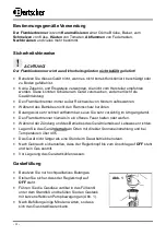 Preview for 4 page of Bartscher A555.302 Instruction Manual