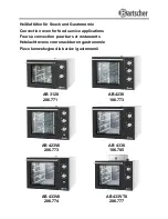 Preview for 3 page of Bartscher AB 3120 206.771 Instruction Manual