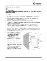 Preview for 15 page of Bartscher AB 3120 206.771 Instruction Manual