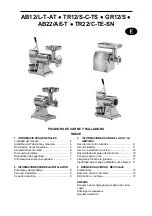 Preview for 42 page of Bartscher AB12/T Use And Maintenance