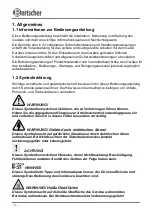 Preview for 4 page of Bartscher AC 433V0 Instruction Manual