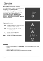 Preview for 110 page of Bartscher AC 433V0 Instruction Manual