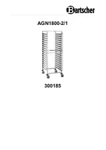 Bartscher AGN1800-2 Manual preview