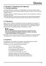 Предварительный просмотр 13 страницы Bartscher AT 110 Instruction Manual