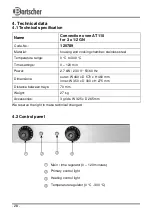 Предварительный просмотр 32 страницы Bartscher AT 110 Instruction Manual