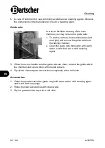 Preview for 24 page of Bartscher AT211-MDI Original Instruction Manual