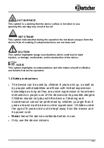 Preview for 6 page of Bartscher Aurora 22 Manual