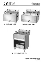 Preview for 1 page of Bartscher BF 30E OU Manual