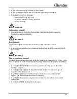 Preview for 29 page of Bartscher BS1240L User Manual