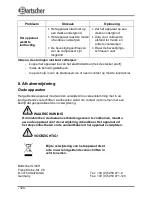 Preview for 124 page of Bartscher BS1240L User Manual