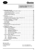 Предварительный просмотр 89 страницы Bartscher C5230 Manual