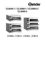 Preview for 1 page of Bartscher CL6040-1 Original Instruction Manual