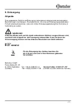 Preview for 15 page of Bartscher Compact Ice II A100.063G Instruction Manual