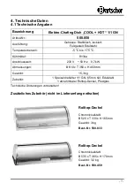 Preview for 8 page of Bartscher COOL + HOT 1/1 GN Instruction Manual