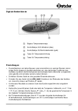 Preview for 12 page of Bartscher COOL + HOT 1/1 GN Instruction Manual