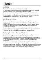 Предварительный просмотр 5 страницы Bartscher CT 100 Instruction Manual