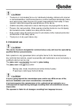 Предварительный просмотр 6 страницы Bartscher CT 100 Instruction Manual
