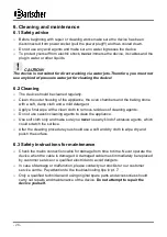 Предварительный просмотр 13 страницы Bartscher CT 100 Instruction Manual