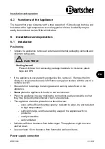 Preview for 13 page of Bartscher D15000 Manual