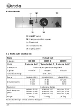 Preview for 11 page of Bartscher Deli 306053 Translation Of The Original Instruction Manual